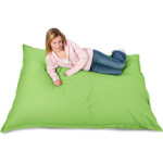 your zone big bag lounger, green glaze