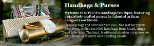 NOVICA HAND BAGS