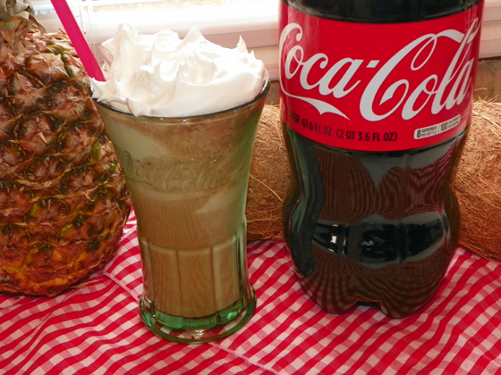 Coca Cola Vanilla Float