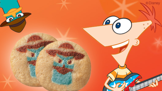 PhineasFerb Cookies