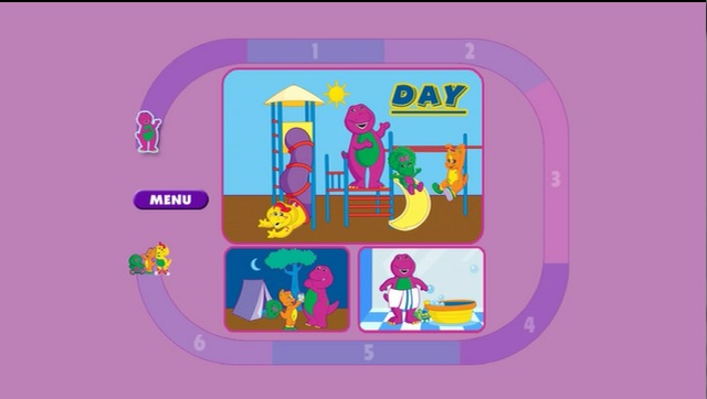 Barney “Let’s Learn About Opposites” Game