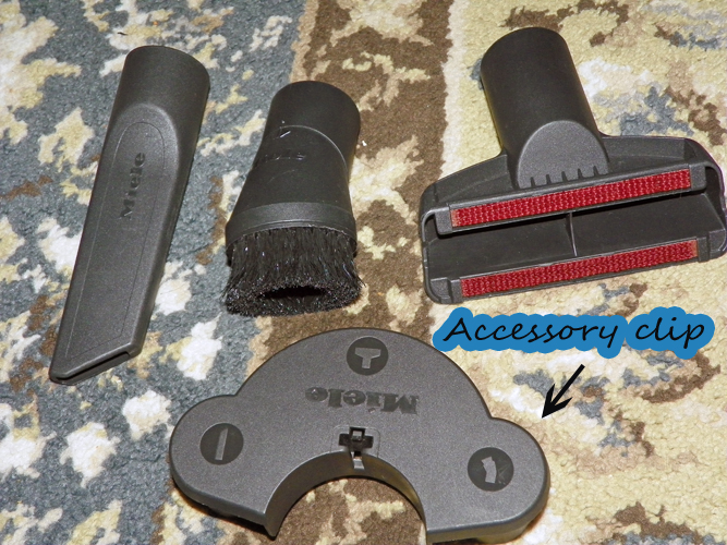 accessory clip with three tools