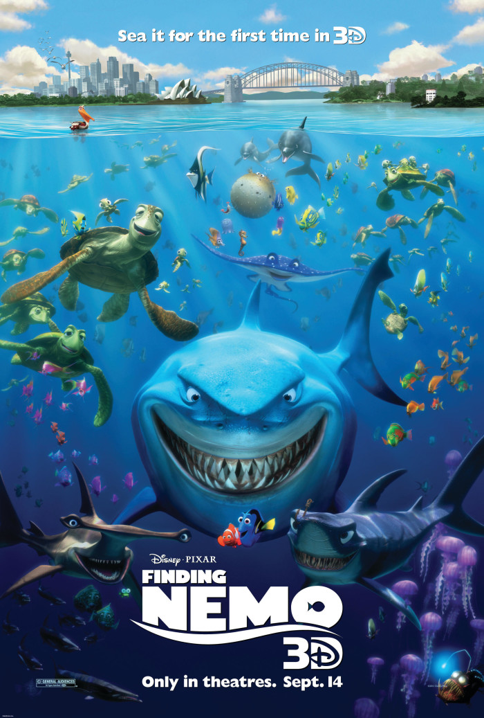 Finding NEMO 3D poster