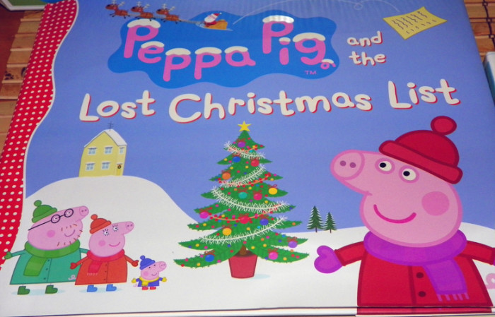 Peppa Pig and the Lost Christmas List Book