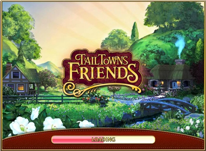 Tail Towns Friends Loading Page