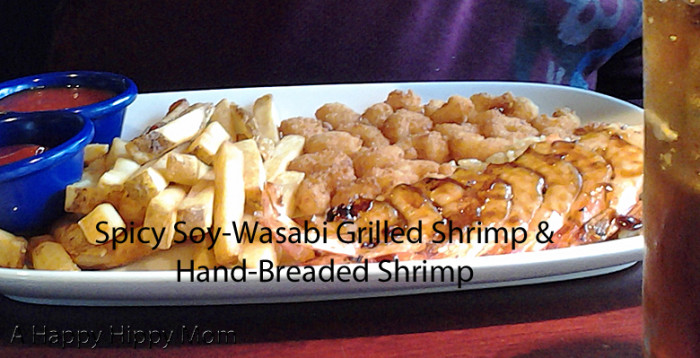 Spicy Soy-Wasabi Grilled Shrimp & Hand-Breaded Shrimp