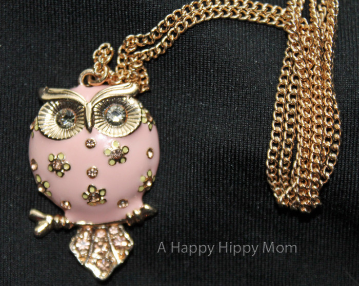 owl necklace