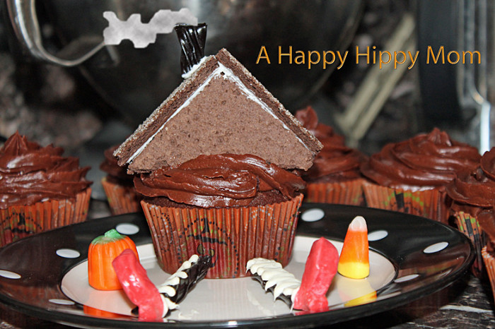 House On Witch Cupcakes