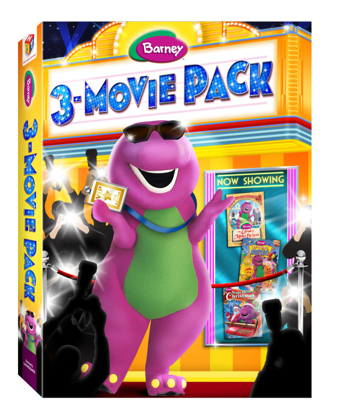 barney 3 movie pack