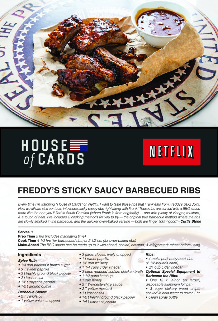 Freddy's Sticky Saucy Ribs Recipe