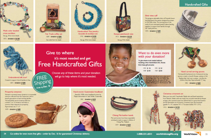 Free Handcrafted Gifts