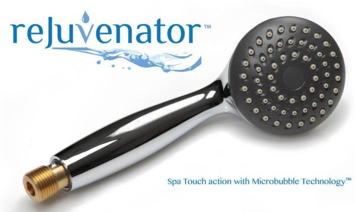 The Rejuvenator Micro Bubble Shower Head