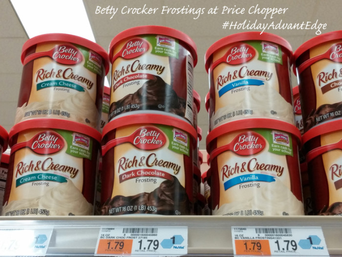 Betty Crocker Frosting #HolidayAdvantEdge #shop #cbias
