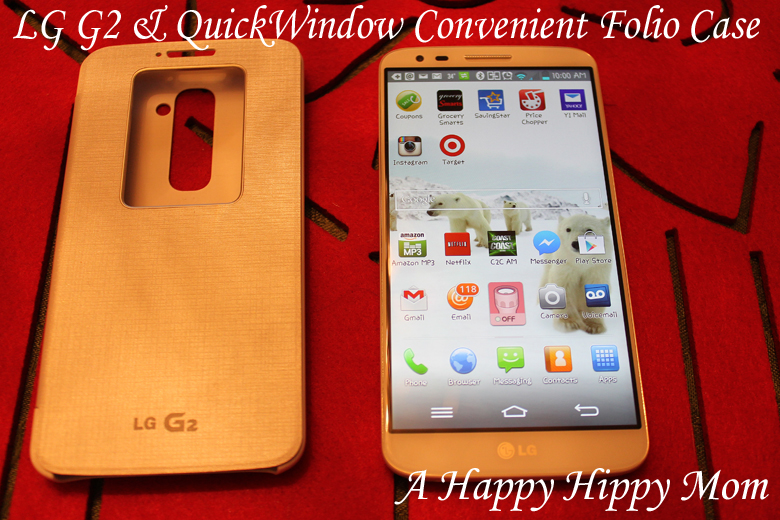 LG G2 & QuickWindow Folio Case #Sprintmom #MC