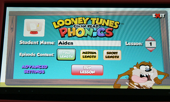 Looney Tunes phonics