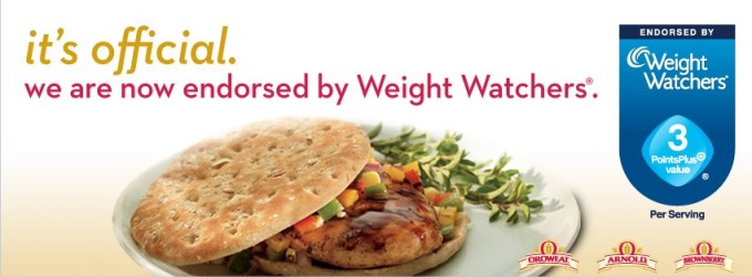 arnold endorsed by weight watchers