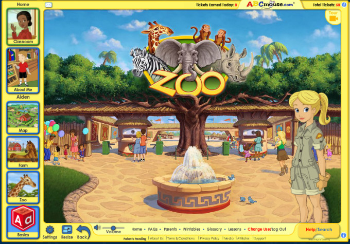 abcmouse zoo