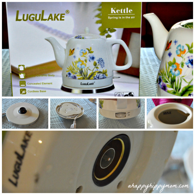 lugulake ceramic electric kettle