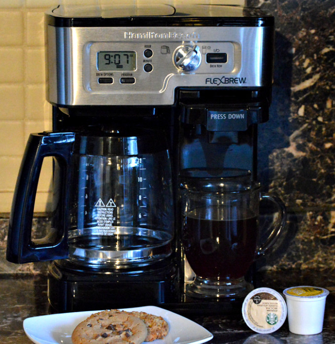 has this hybrid Hamilton Beach coffee maker on sale