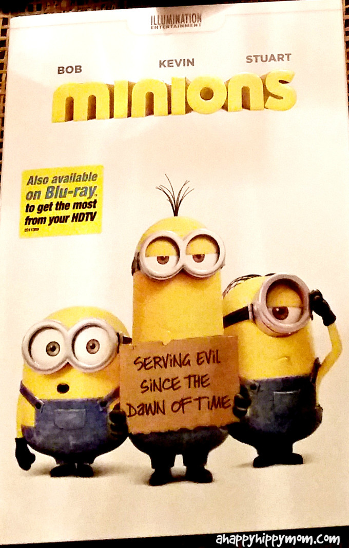 Minions Movie DVD