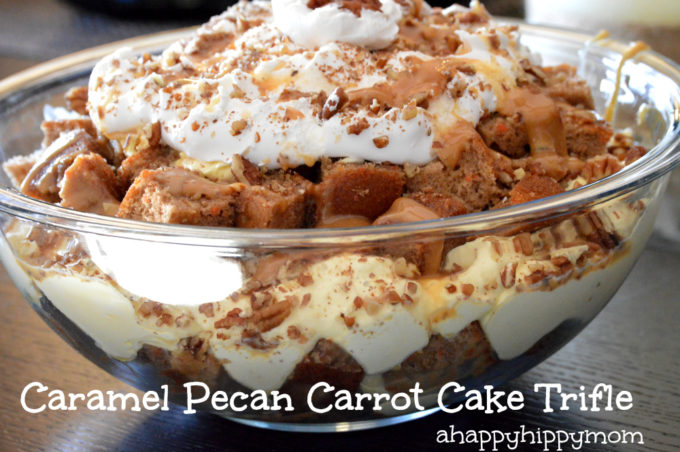 Caramel Pecan Carrot Cake Trifle