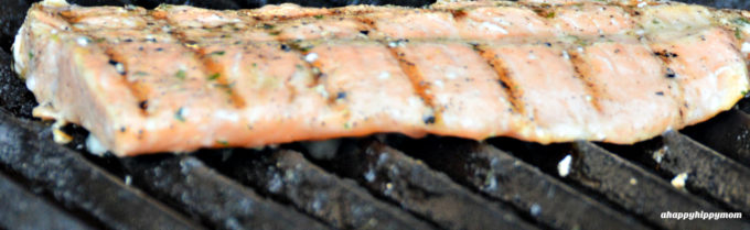 grilled salmon