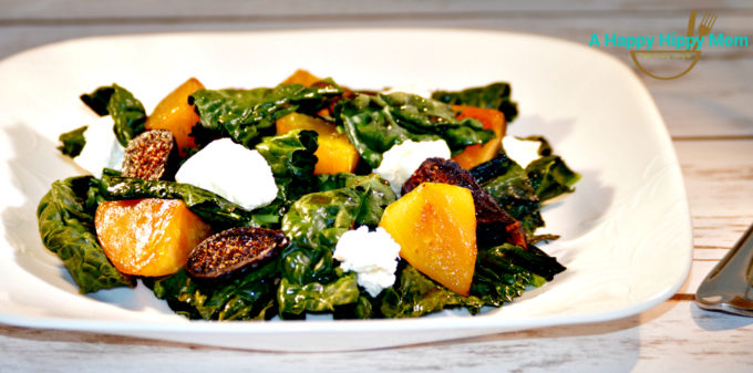 Roasted Kale and Beet Salad