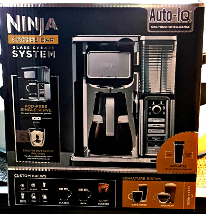 ninja coffee bar system box
