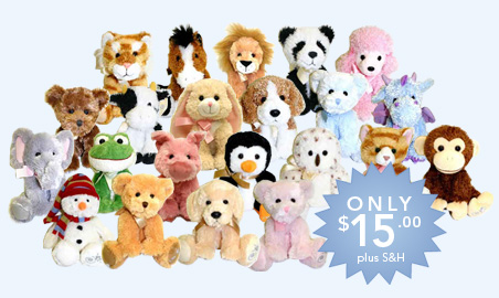 shining stars stuffed animals