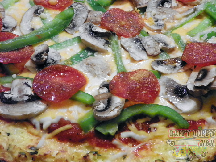 cauliflower crust pizza
