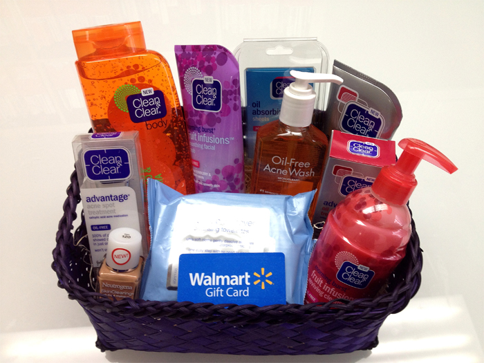 back to school basket & GC