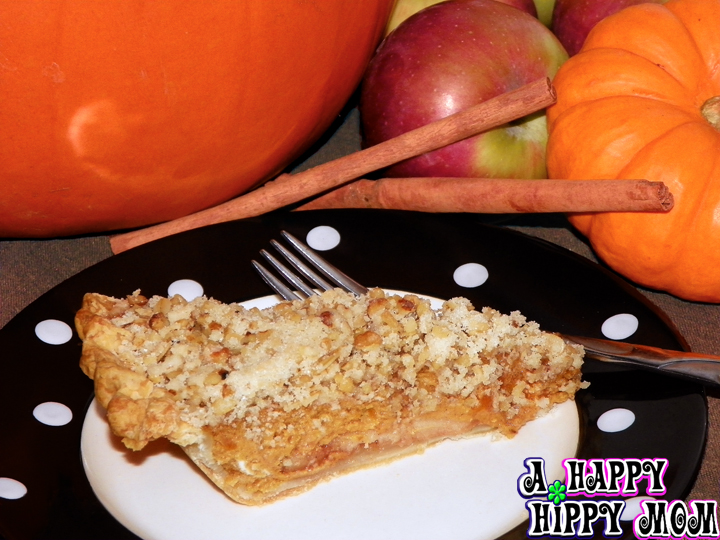 Pumpkin Dutch Apple Pie