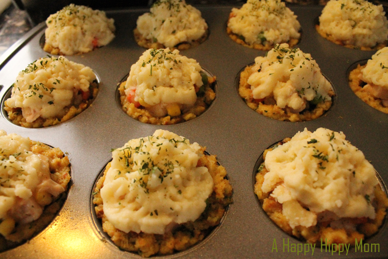 potato topped muffins