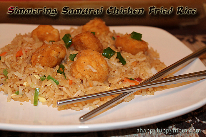 Simmering Samurai Chicken Fried Rice