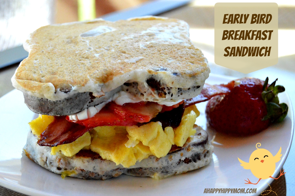 Early Bird Breakfast Sandwich 1