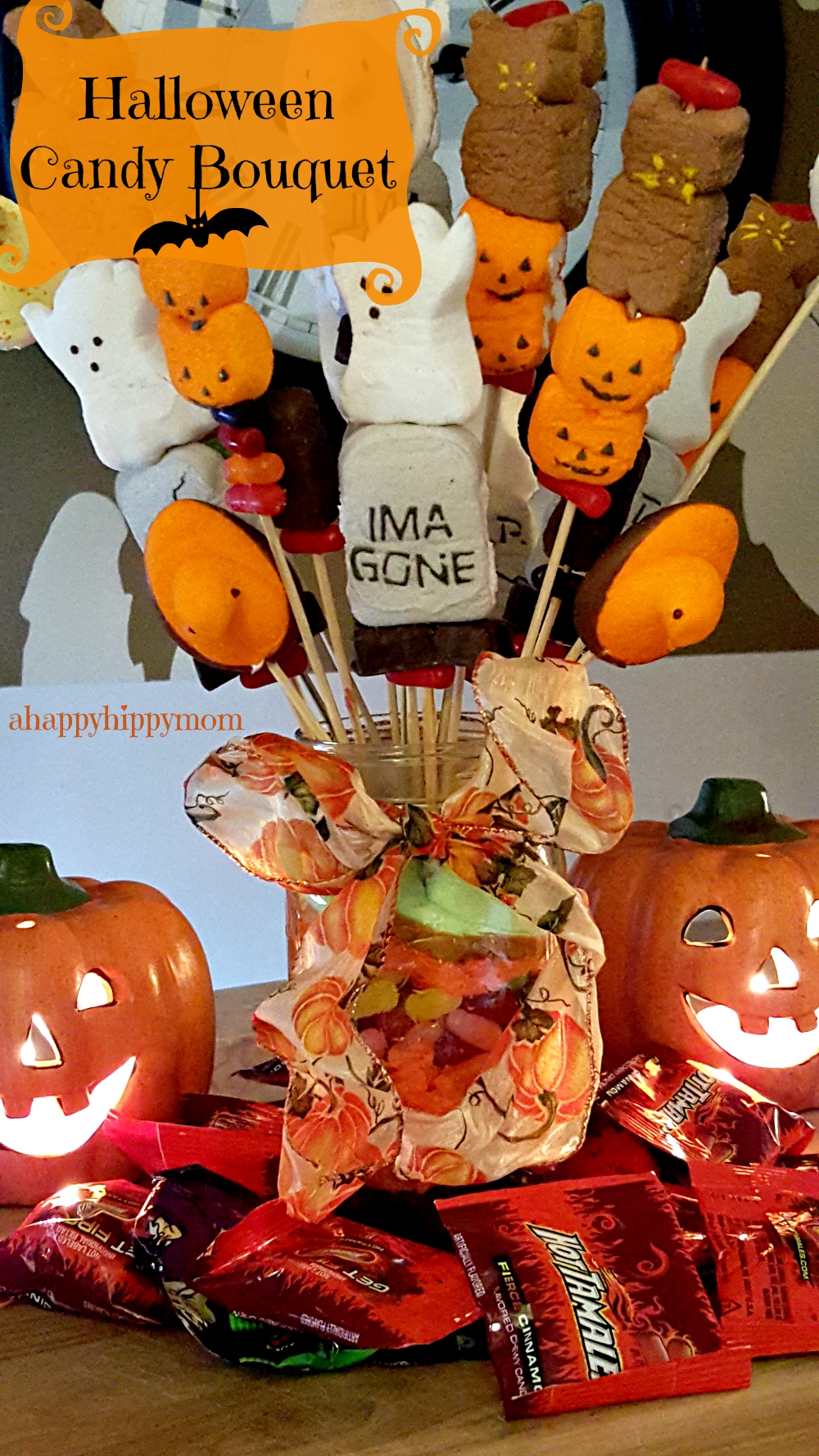 Halloween Candy Bouquet