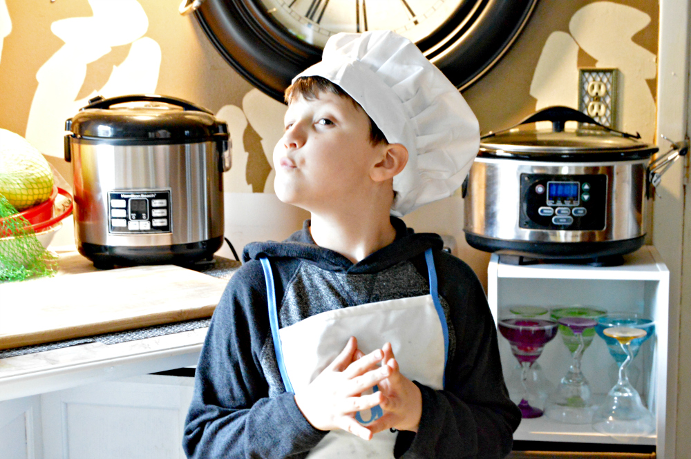 cooking with kids