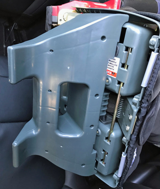 diono rear facing base
