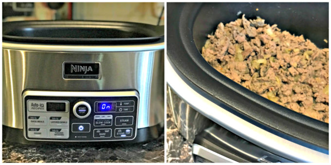  Ninja Auto-iQ Multi/Slow Cooker with 80-Pre-Programmed Auto-iQ  Recipes for Searing, Slow Cooking, Baking and Steaming with 6-Quart  Nonstick Pot (CS960): Home & Kitchen