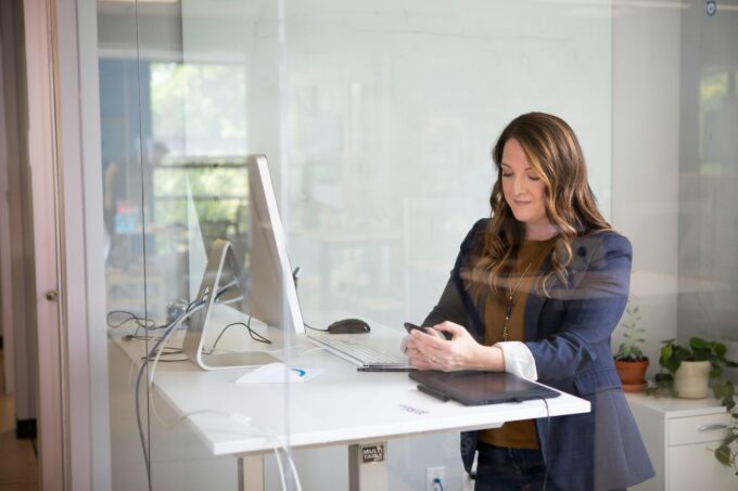 posture tips standing desk